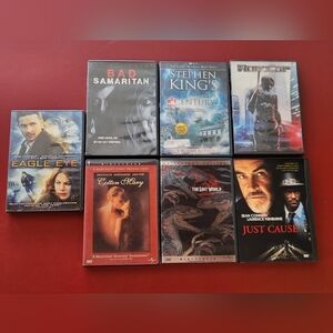 Stephen King Robocop Jurassic Park Dvd Drama Lot Bundle Suspense Action Movies